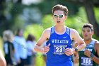 XC Wheaton & Babson  Wheaton College Men’s Cross Country compete at the 9th Annual Wheaton & Babson Season Opener on the Mark Coogan Course at Highland Park in Attleboro, Mass. - Photo By: KEITH NORDSTROM : Wheaton, XC, Cross Country, 9th Annual Wheaton & Babson Season Opener